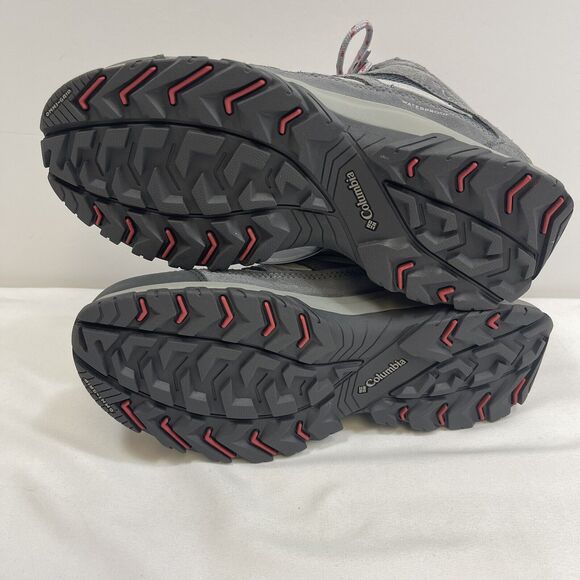 Columbia Crestwood Hiking Boots Women's 8 Mid Waterproof Preppy BL5371-053 NWOB - Picture 9 of 10